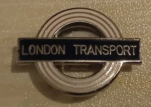 Vintage Uniform Staff Enamel Lapel Badge - London Transport - Picture 1 of 2