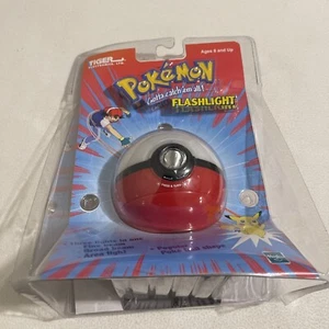 NEW Pokemon Deluxe Poke Ball Flashlight Tiger 2000 Model 89-222 1998 Nintendo - Picture 1 of 4
