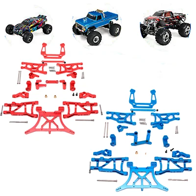 Aluminum Upgrade-Chassis-Ersatzteilkit für Traxxas Slash 2WD RC Auto