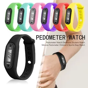 Student Electronic Silicone Pedometer Watch For Children's Sports Step Watch - Zdjęcie 1 z 44