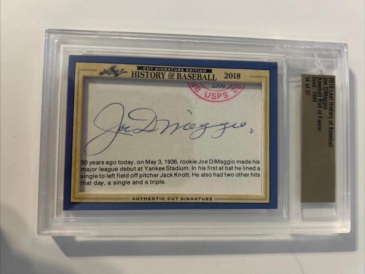 Leaf Cut Signature In Baseball Trading Cards for sale | eBay