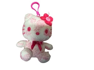 HAWAII Limited Edition Hello Kitty Plush 4" Key Chain- Pink - Picture 1 of 2