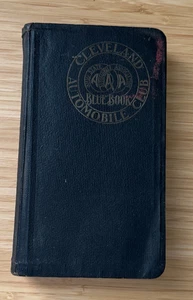 Cleveland Automobile Club Blue Book 1920 Maps Hotels Roads Chicago Ohio Michigan - Imagen 1 de 23
