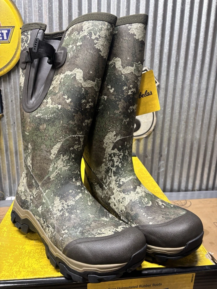 Cabelas Scent Free Uninsulated Rubber Boots Size 10M - Image 1 of 4