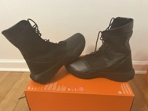 Nike SFB B1 Tactical Military Combat Boots Triple Black DX2117-001 Mens Size 15 - Picture 1 of 9