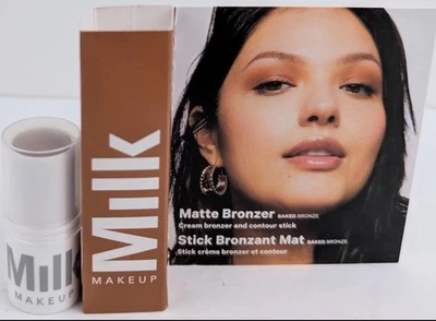Bronceador mate maquillaje leche en bronce horneado 3 g tamaño de viaje NUEVO Foto 1 de 3