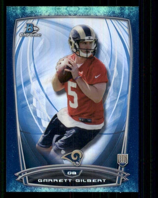 2014 Bowman Chrome Bubbles Refractors #211 Garrett Gilbert /99 - Image 1 of 2