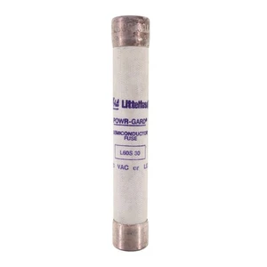 LITTELFUSE L60S-30 SEMICONDUCTOR FUSE, 200-KAIC, 600VAC, 30-AMP - Picture 1 of 1