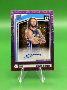 25/25 2024-25 Optic Rated Rookie RC Auto 305 Devin Carter Pink Fast Break Disco - Picture 1 of 2