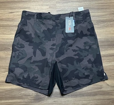 RLX Ralph Lauren Men's Regular Fit 7" Compression-Lined Short Brown Camo Sz M - Image 1 of 4