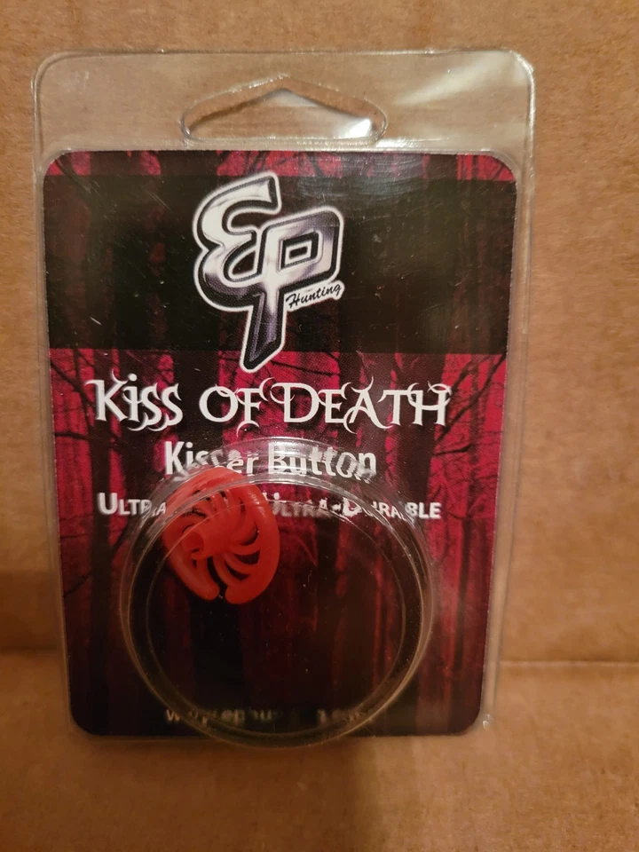 EP Kiss Of Death  Kisser Button New In Package - Image 1 of 4