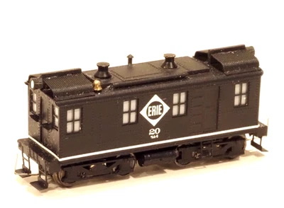 FR BRASS  Z-scale 1:220 American GE ERIE  Diesel BOXCAB Locomotive Freudenreich - Image 1 of 4