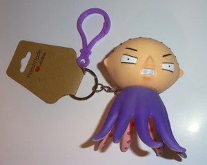 Stewie zaino clip portachiavi fatto a mano famiglia ragazzo vintage borsa clip appendiabiti calamari - Foto 1 di 2