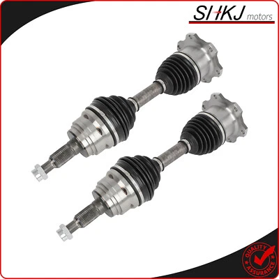 2x eje delantero para Chevrolet Silverado 1500 GMC Sierra 1500 2001-2006 CV Foto 1 de 4