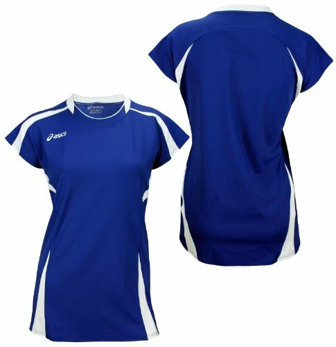 ASICS женщин блокатор Athletic волейбол Джерси верхний короткий рукав, много цветов - Изображение 1 из 1