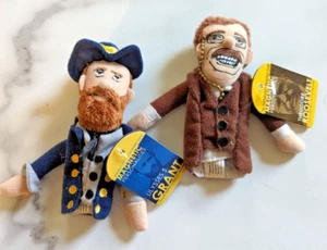 2- Ulysses S. Grant & Theodore Roosevelt Fingerpuppen/Magnete - Bild 1 von 8