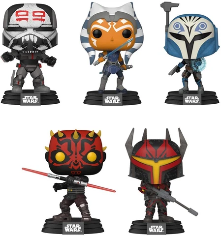 Funko Pop! Star Wars: The Clone Wars Final Season (Set of 5) Cover