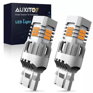 AUXITO 7440 LED Señal de giro Bombillas Ámbar Amarillo Lámpara CANBUS Libre de errores CUS - Imagen 1 de 11