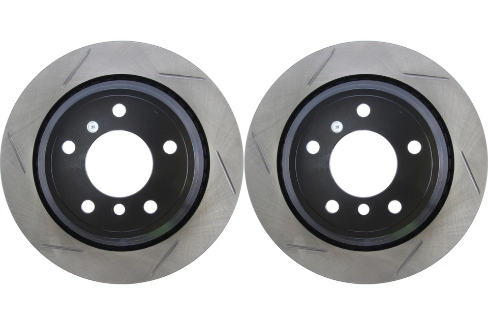 Rear PAIR Stoptech Disc Brake Rotor for 2001-2003 BMW 525i (42889) - Image 1 of 4