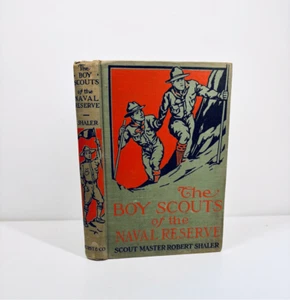The Boy Scouts of the Naval Reserve, Scout Master Robert Shaler 1914 Antique VTG - Bild 1 von 4