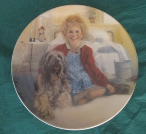 1983 Annie and Sandy Collector Plate by Knowles 8-1/2" Inches Numbered Plate - Imagen 1 de 4
