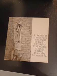 Vatican Mass Booklet French Latin Canonization Of Christian Brother Papal Mass - Picture 1 of 8