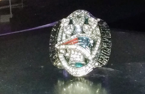 SUPER BOWL 51 CHAMPIONSHIP RING NEW ENGLAND PATRIOTS TOM BRADY REPLICA NICE Cover