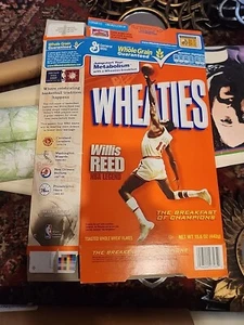 Wheaties Cereal Willis Reed NBA Legend Empty Box Flat 2009. Karton 109 - Bild 1 von 2