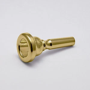 Yamaha 24K Gold Cornet Mouthpiece, 14E Short Shank NEW! - Picture 1 of 5