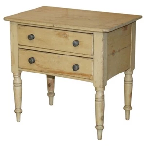 SUPER RARE ANTIQUE GEORGIAN CIRCA 1800 PINE HOUSEKEEPERS DRAWERS SIDEBOARD - Picture 1 of 19