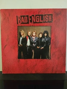 BAD ENGLISH Bad English 1989 LP JOHN WAITE NEAL SCHON JOURNEY ROCK RARE VINYL - Picture 1 of 8