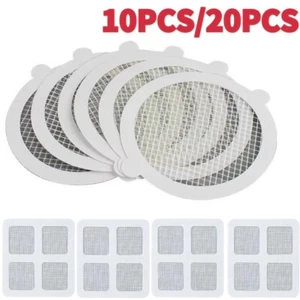 10-20X Disposable Floor Drain Sticker Bathroom Patch Anti-Blocking Filter -4"x4" - Picture 1 of 9