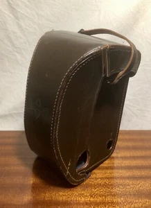 Custodia vintage in pelle Mamiyaflex C C2 RARA nuova vecchia stock inutilizzata SOLO - Foto 1 di 12