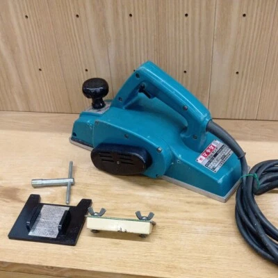 Herramienta cepilladora eléctrica portátil Makita 1911B 110 mm 100 V Japón probada en funcionamiento Foto 1 de 4