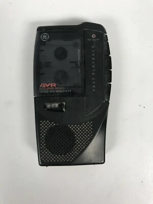 General Electric 3-5380A Microcassette Tape Recorder AVR Auto Voice (parts) - Image 1 of 4