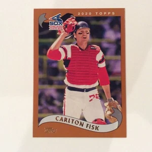 2020 Topps Archives #250 Carlton Fisk Chicago White Sox - Picture 1 of 2