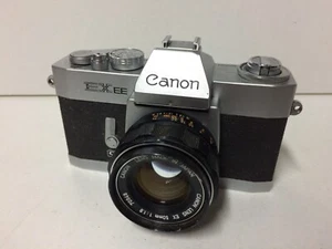 APPAREIL PHOTO CANON EX EE QL AVEC OBJECTIF CANON LENS EX 1:1.8 50 mm - Photo 1/7