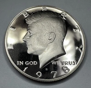 1978-S Kennedy Half Dollar PROOF 50cent Piece Coin from US Mint Proof Set - Picture 1 of 6