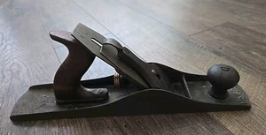 Antique Stanley Bedrock No 605 1/2 Corrugated Bottom Wood Plane Sweetheart Blade - Picture 1 of 19