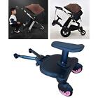 Ride On Stroller Board Twins Scooter Holds Children up to 55lbs Standing Board