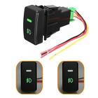 LED Auto Car Push Button Fog Light Switch With Wire For Honda Civic Accord CRV B