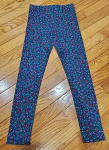NWT Crewcuts Girl's Floral Print Leggings Size 8 - Picture 1 of 3