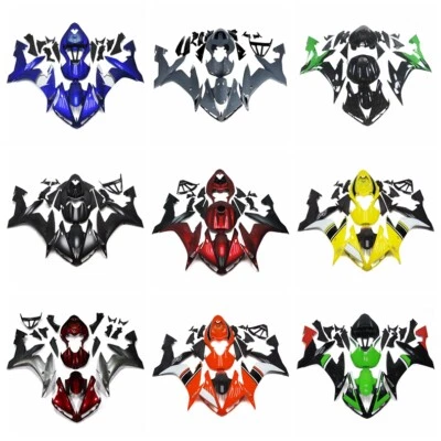Injection Fairings Kit For 2004-2006 Yamaha YZF R1 YZF1000 ABS Plastic Bodywork - Image 1 of 4