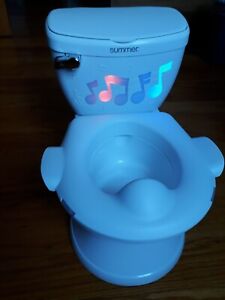 Summer My Size Potty Training Toilet Realistic Transitions Lights Songs White
