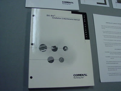 Comdial DX-80 Installation and Maintenance Manual and bonus - Image 1 of 4