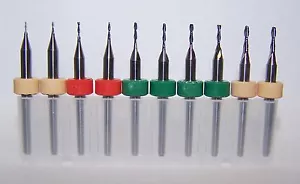 "KIT DE MICRO MECANIZADO - JUEGO DE 10 TERMINALES MÉTRICOS .0236"" A .0591" - Imagen 1 de 1
