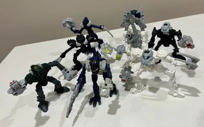 McDonald's 2006-2007 LEGO BIONICLE Happy Meal Toy Figures Set Of 8 - Image 1 of 4