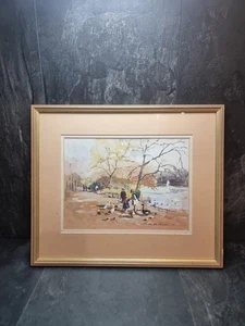 Beautiful Watercolour Painting Signed Frame Size 41cm X 35cm - Picture 1 of 9