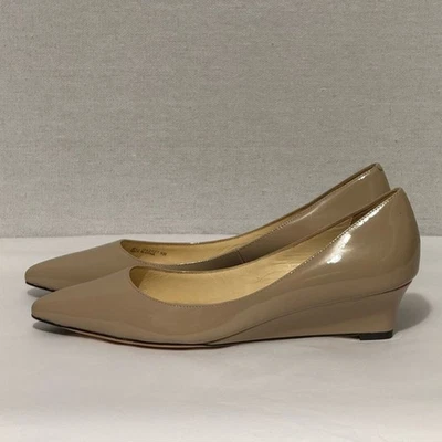 Cole Haan Patent Leather Wedge Heels - size 9 - Image 1 of 4