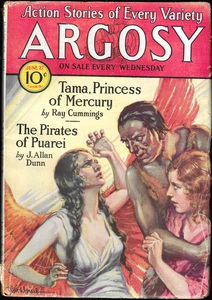 ARGOSY, 27. Juni 1931 - Tama, Prinzessin von Merkur, von Ray Cummings - Bild 1 von 4